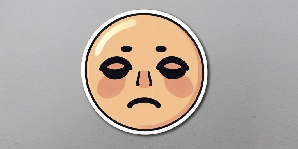 sad sticker