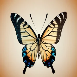 butterfly with no background