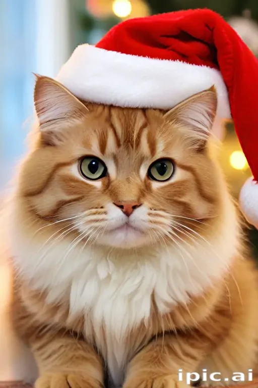 cat christmas wallpaper