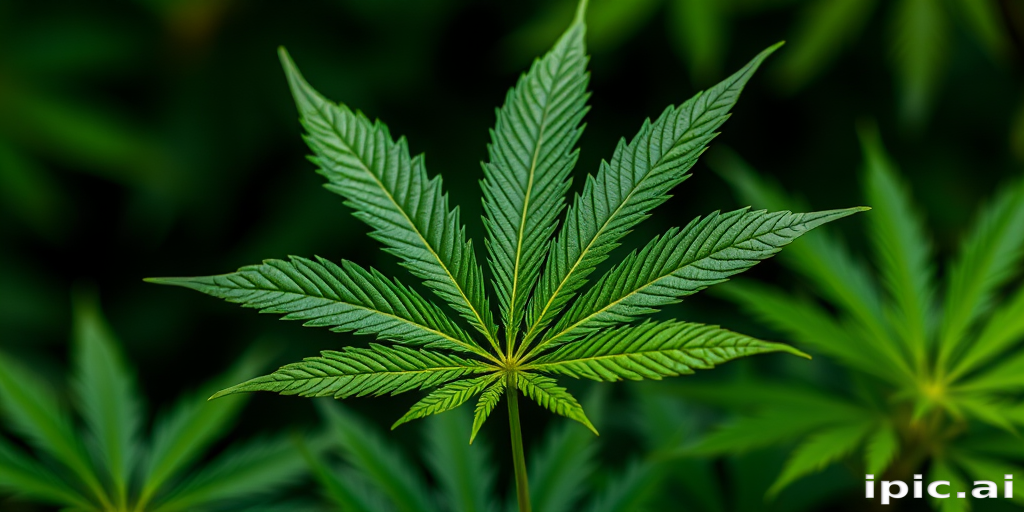 marijuana leaf transparent background