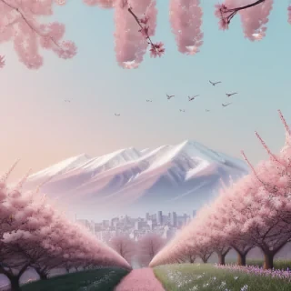 aesthetic spring wallpaper
