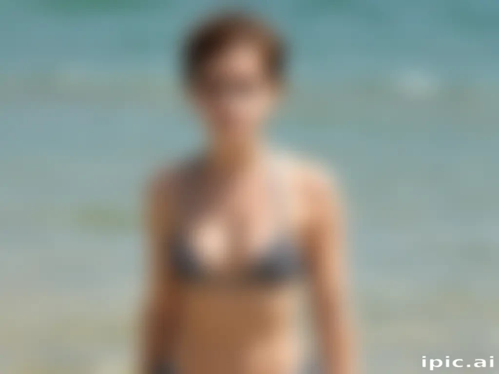 emma watson bikini ai