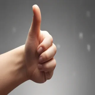 pointing finger png