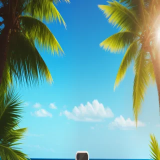 summer phone background
