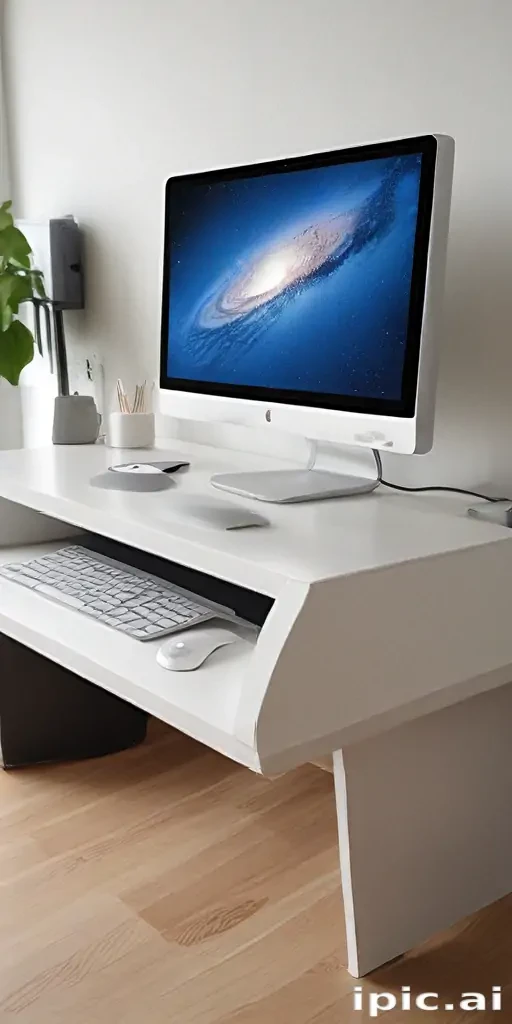 computer mockup