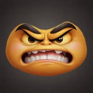angry emoji