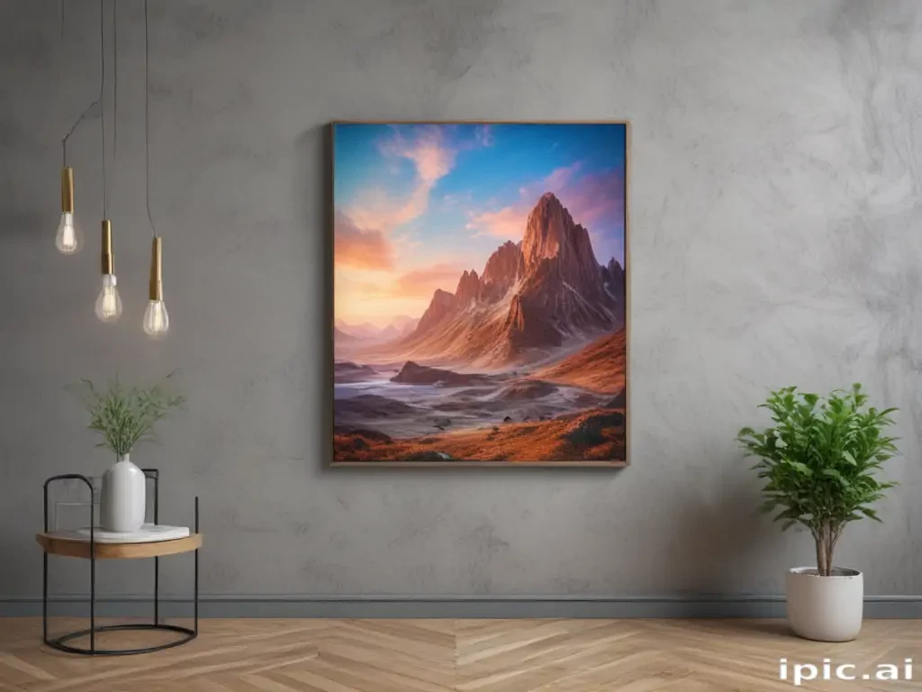 wall art mockup free