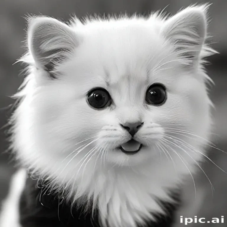 cute black and white