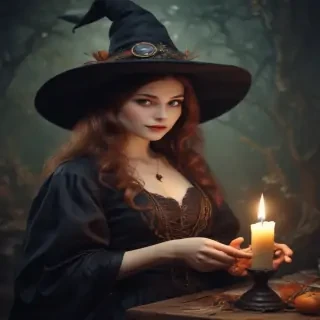 vintage witch images
