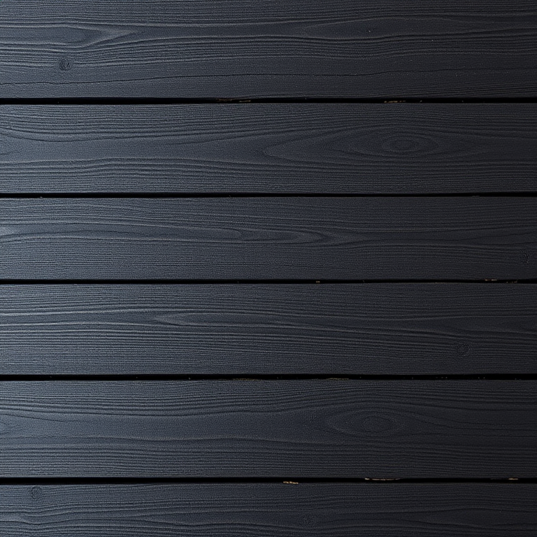 Generate a high-resolution image of dark wooden planks arranged in a horizontal pattern, using a DSLR camera with a 50mm lens, aperture set to f/2.8, ISO 100, and a shallow depth of field for enhanced texture and detail, captured from an overhead angle.
