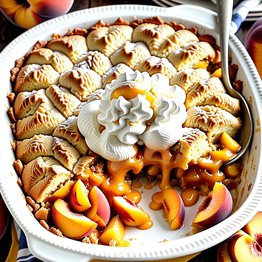 peach cobbler using yellow cake mix