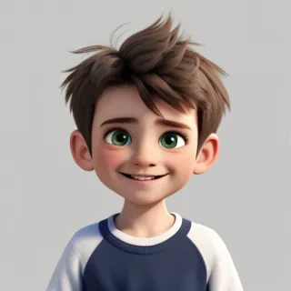 animated boy