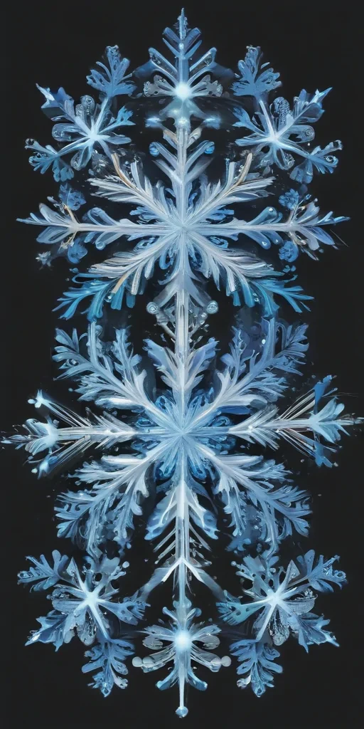 snowflake clipart with transparent background