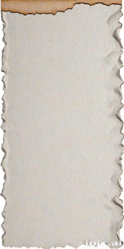 transparent background ripped paper