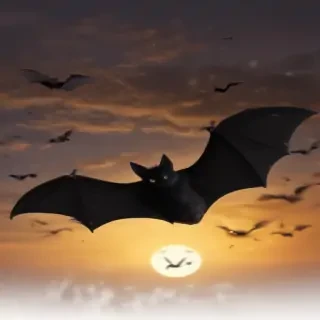 halloween bats png