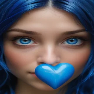blue heart