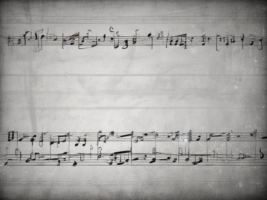 notes music background