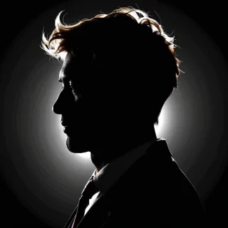 person silhouette png