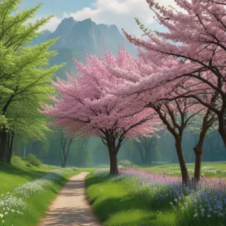 spring desktop wallpaper aesthetic