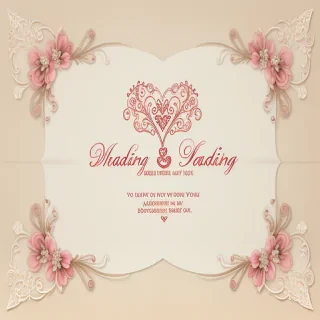 background of wedding card