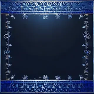 blue border png
