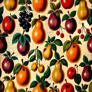 vintage fruit