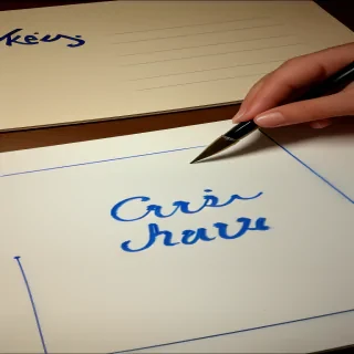 kevin in cursive