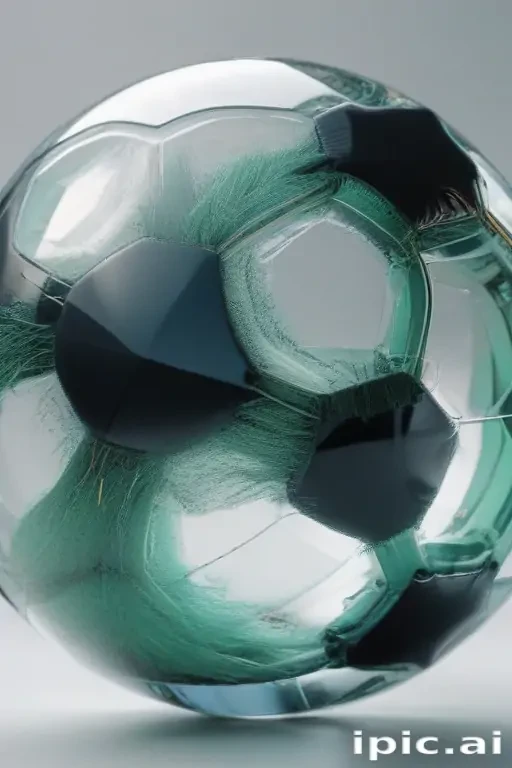 transparent soccer ball