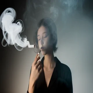 cigarette smoke transparent