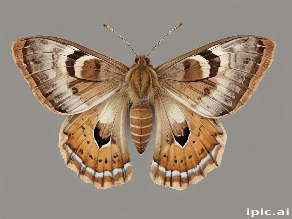 A Beautifully Detailed Butterfly Displaying Intricate Patterns and ...