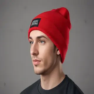 beanie mockup free