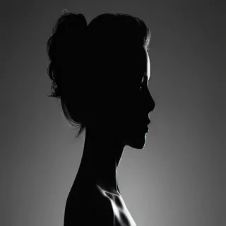 woman silhouette png