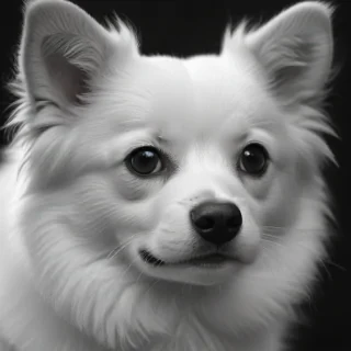 cute black and white
