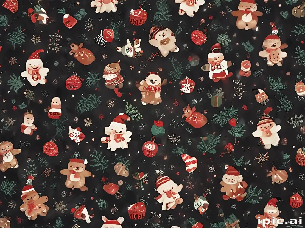 aesthetic cute christmas wallpaper