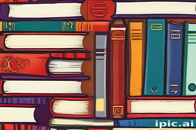 clipart stack of books