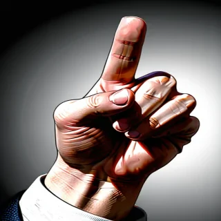 pointing png