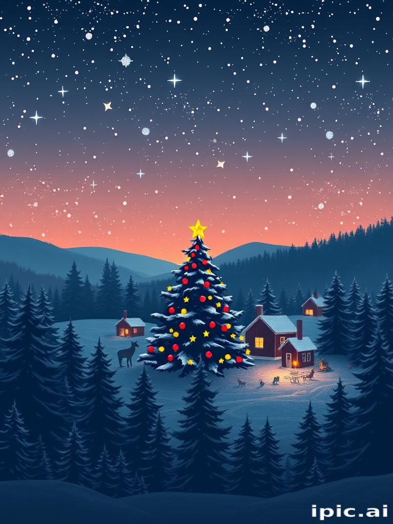 simple christmas iphone wallpaper