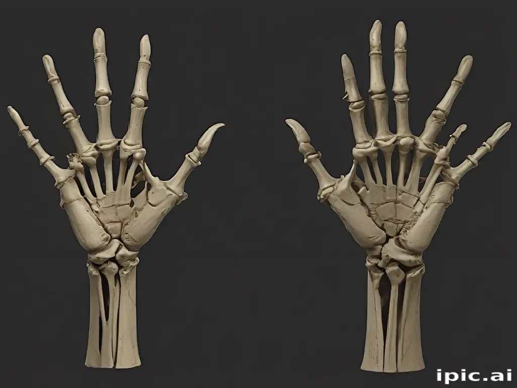skeleton hands png