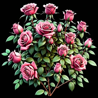 rose bush png
