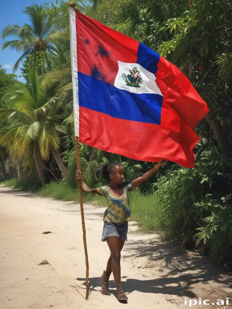 haitian flag