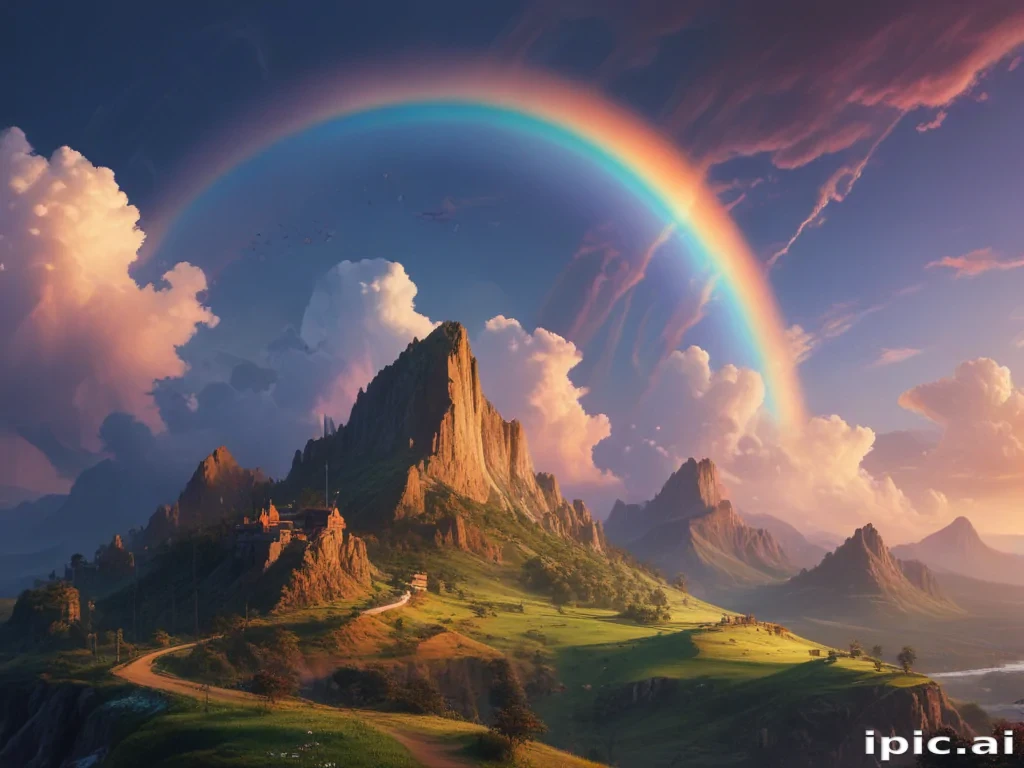 aesthetic rainbow backgrounds
