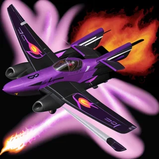 purple flames png