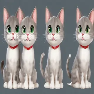 cartoon cat clip art