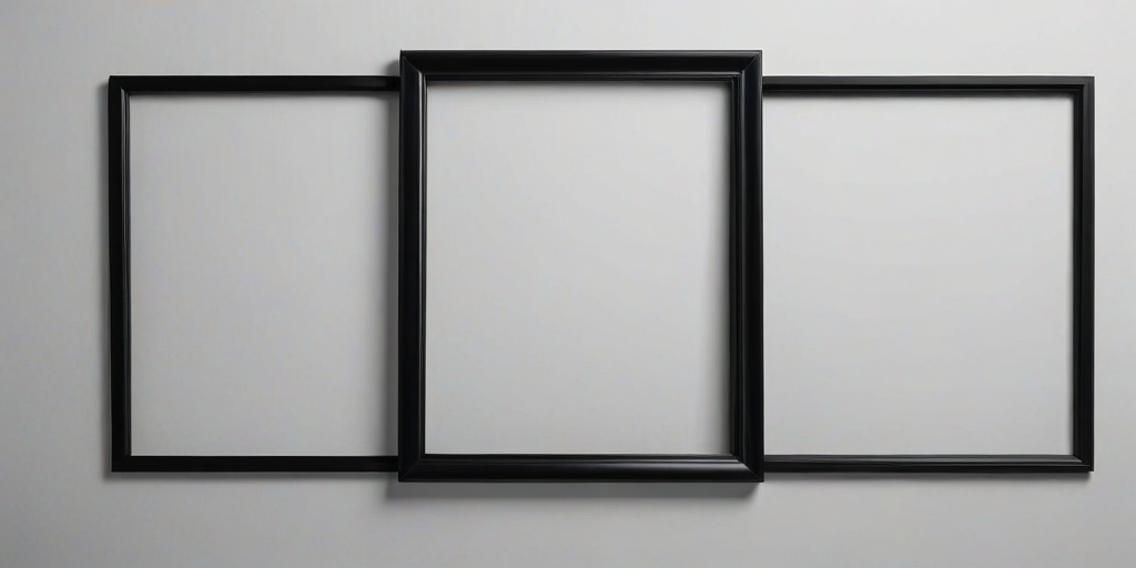 black frame background