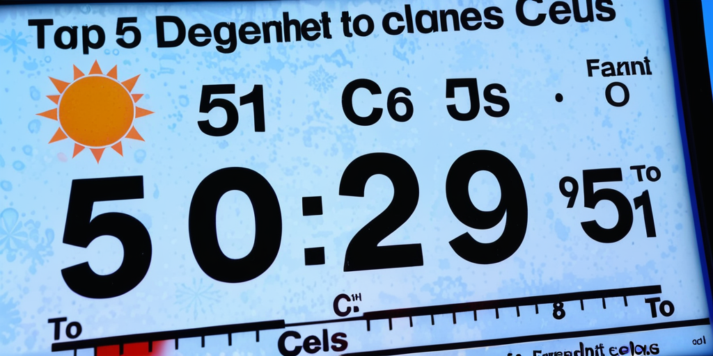 51 degrees farenheit to celcius