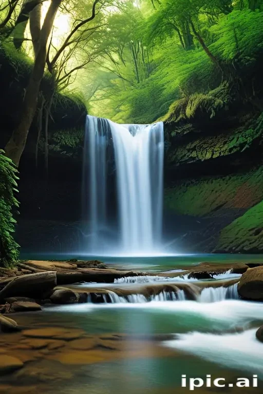 desktop waterfall backgrounds
