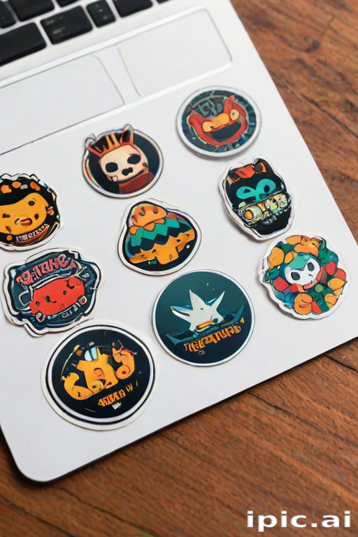 stickers with transparent background