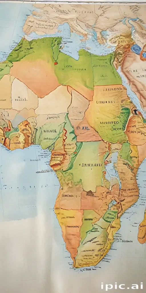 map of africa