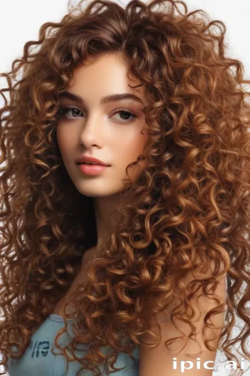 curly hair png