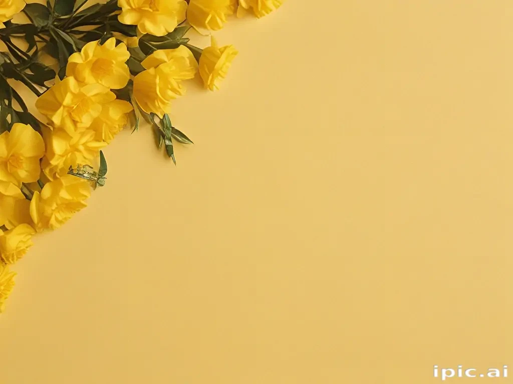 aesthetic yellow background